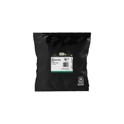 Frontier Co-op Yellow Mustard Seed, Whole, Organic 1 lb.