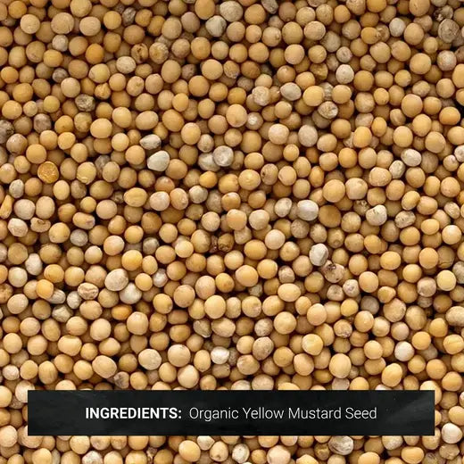 Frontier Co-op Yellow Mustard Seed, Whole, Organic 1 lb.