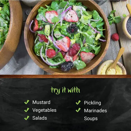 Frontier Co-op Yellow Mustard Seed, Whole, Organic 1 lb.