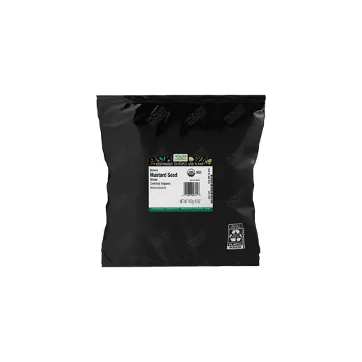 Frontier Co-op Brown Mustard Seed, Whole, Organic 1 lb.