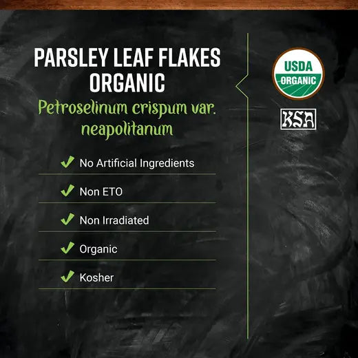 Frontier Co-op Parsley Leaf Flakes, Organic 1 lb.