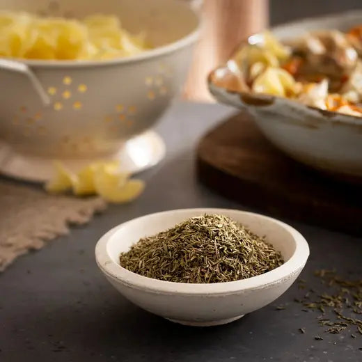 Frontier Co-op Fancy-Grade Thyme Leaf, Whole, Organic 1 lb.