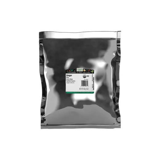 Frontier Co-op Ginger Root, Cut & Sifted, Organic 1 lb.