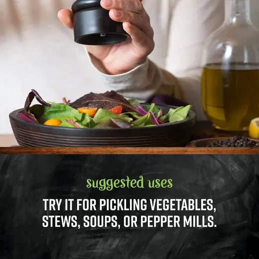 Frontier Co-op Black Peppercorns, Organic 1 lb.