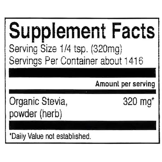 Frontier Co-op Green Stevia Herb Powder, Organic 1 lb.