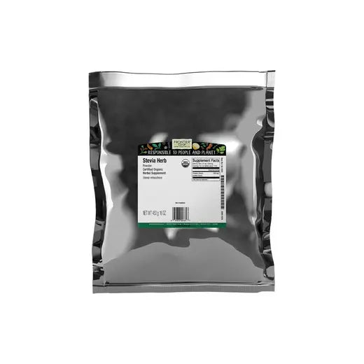 Frontier Co-op Green Stevia Herb Powder, Organic 1 lb.