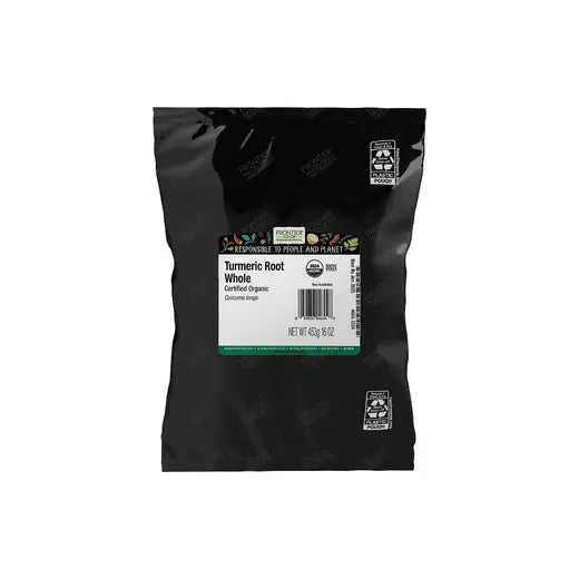 Frontier Co-op Turmeric Root, Whole, Organic 1 lb.