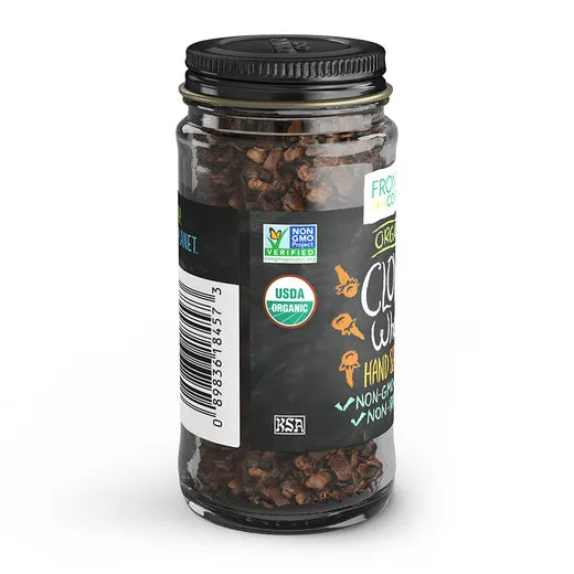Frontier Co-op Organic Hand Select Whole Cloves 1.40 oz.